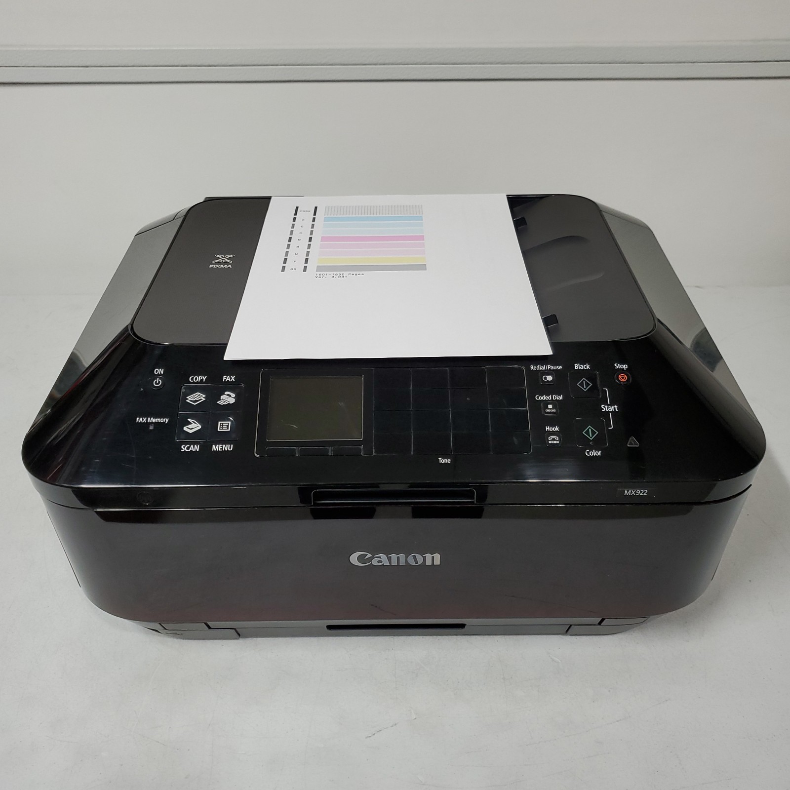 Canon MX922 Color Inkjet Printer All-in-One 1.6k Pages Copy Scan Fax Wifi