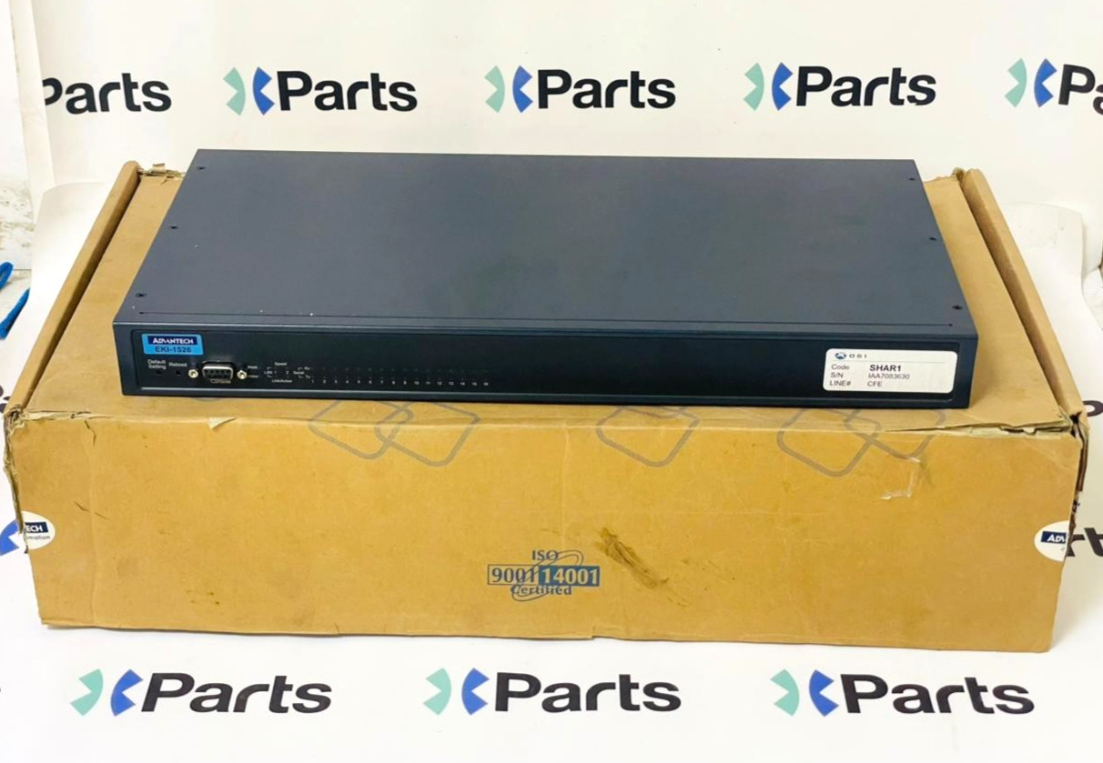 Advantech EKI-1526 Serial Device Server 100-240 VAC