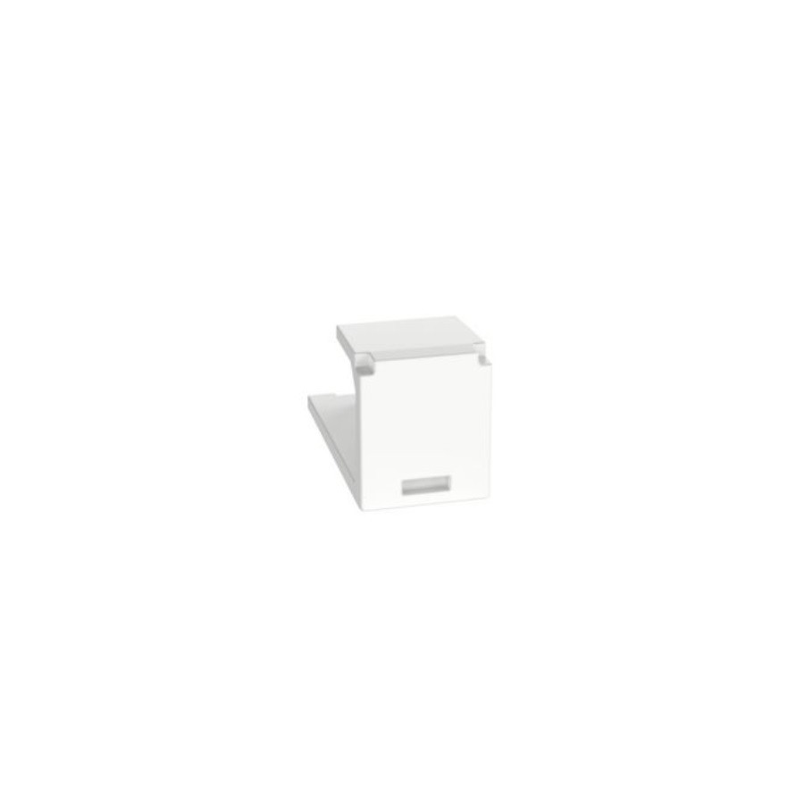 Panduit CMBWH-X Mini-Com Blank Module 1 Port ABS White Pack of 10