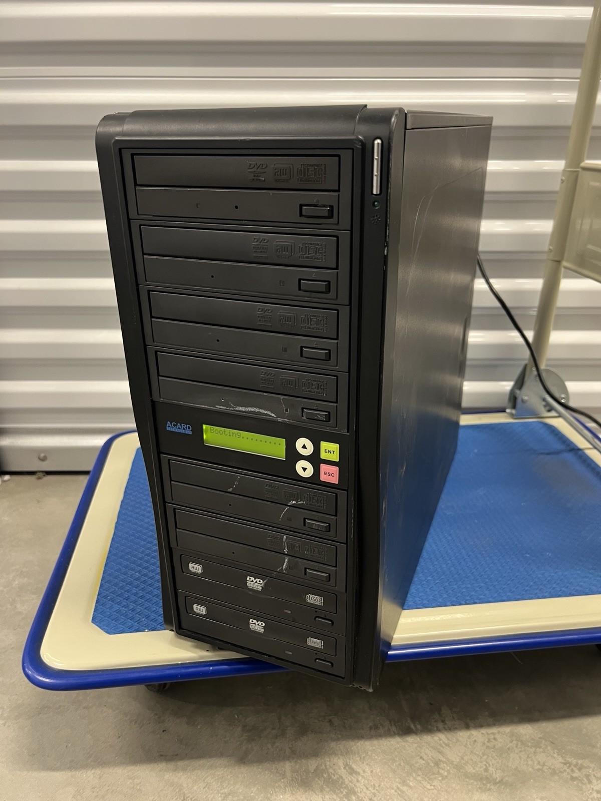 ACARD Technology 1:7 DVD CD Copier Duplicator Tower Burner/Copier 8 Drives