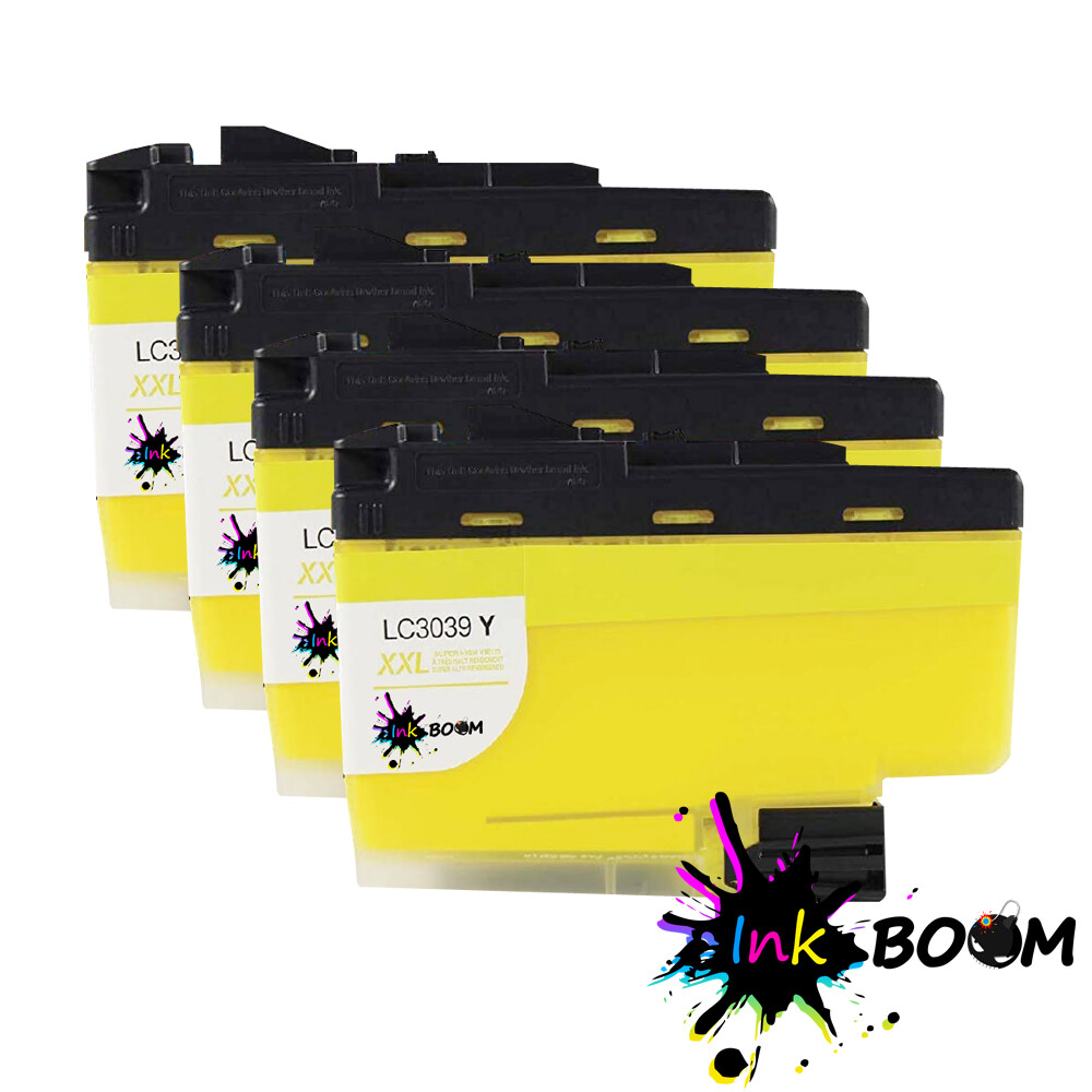 4Y Ink Cartridge fits Brother LC3039 LC3039XXL MFC-J5945DW MFC-J6945DW J5845DW
