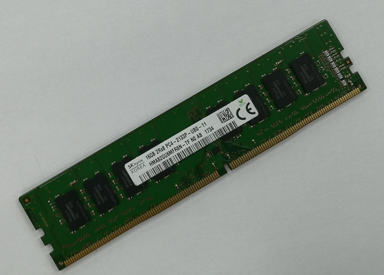 SK Hynix  16GB DDR4 2133 Desktop DIMM RAM 2Rx8 PC4-17000 for DELL HP Lenovo Acer