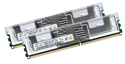 2x 2GB 4GB RAM Intel Server Board S5000VCL S5000PSL 667Mhz FB DIMM DDR2 Memory