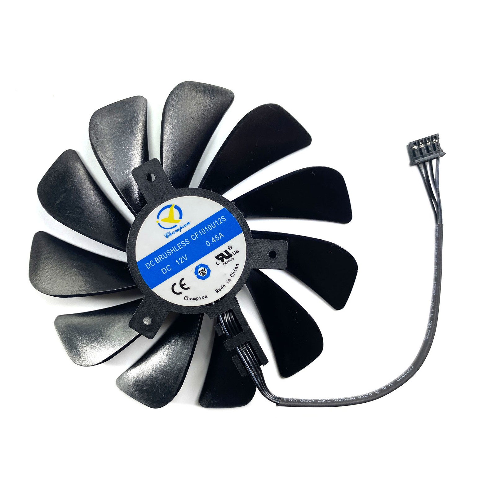 Graphics Card Cooling Fans Replacement for ASROCK RX5500XT 8GB Challenger ITX