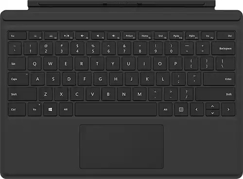 Genuine Microsoft Surface Pro 1725 Type Cover Keyboard BLACK QC7-00001 (UD)