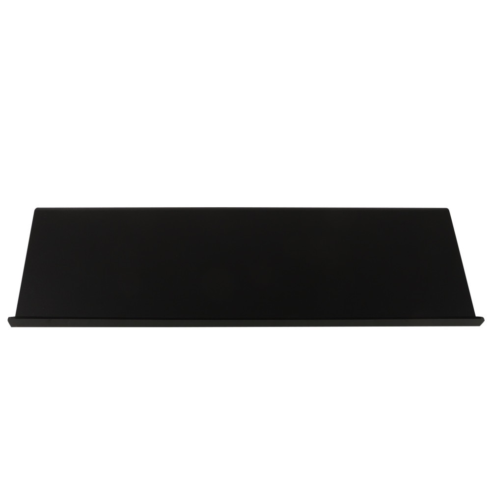 Reusable Acrylic Keyboard Stand Black Tilted Keyboard Holder for Office