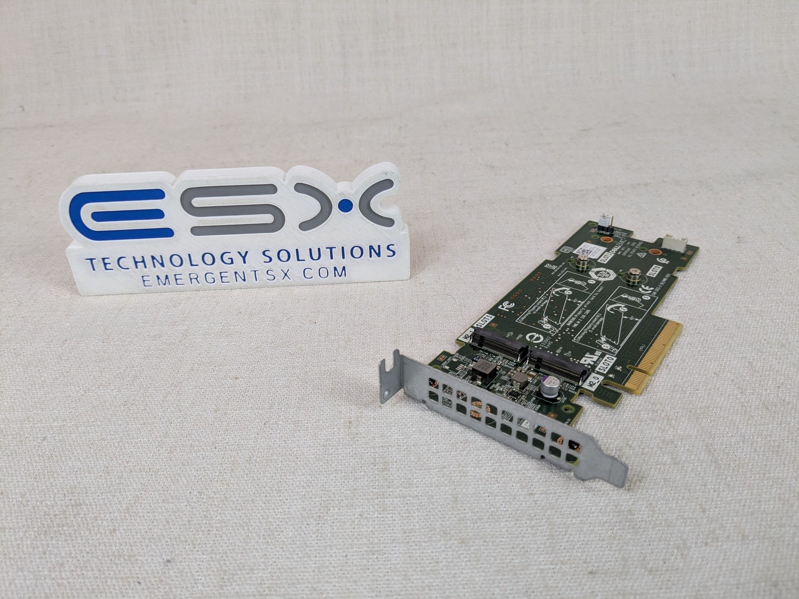 Dell 3JT49 BOSS S-1 2x SATA M.2 PCIe Controller Card Low Profile