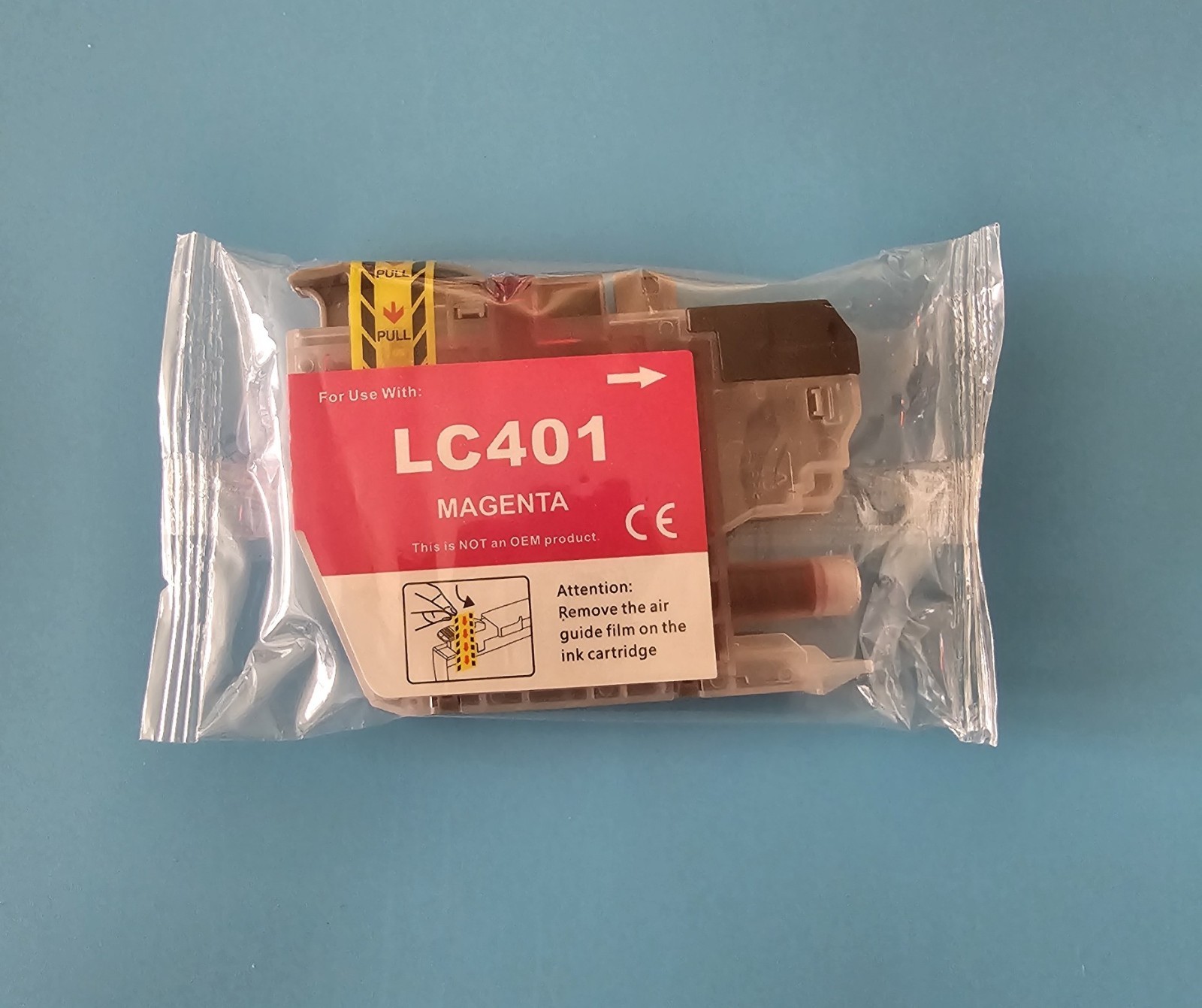 Brother LC401 Magenta Replacement Ink Cartridge - Sealed