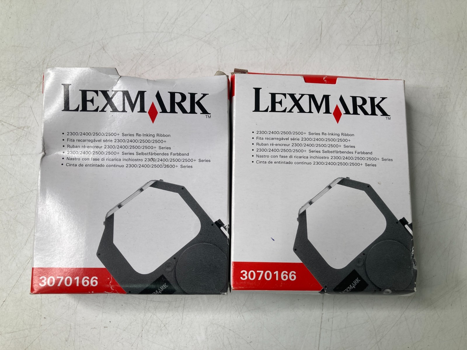 Lexmark Re-Inking Ribbon 3070166 Black