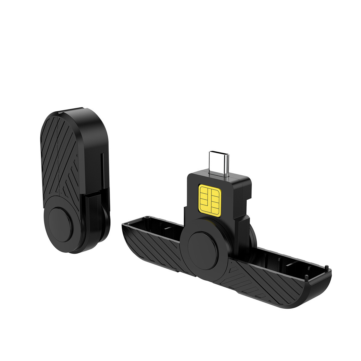 CAC ID/SIM/Credit Card Reader To USB-C Connecter For WIndows and Smart Phone g