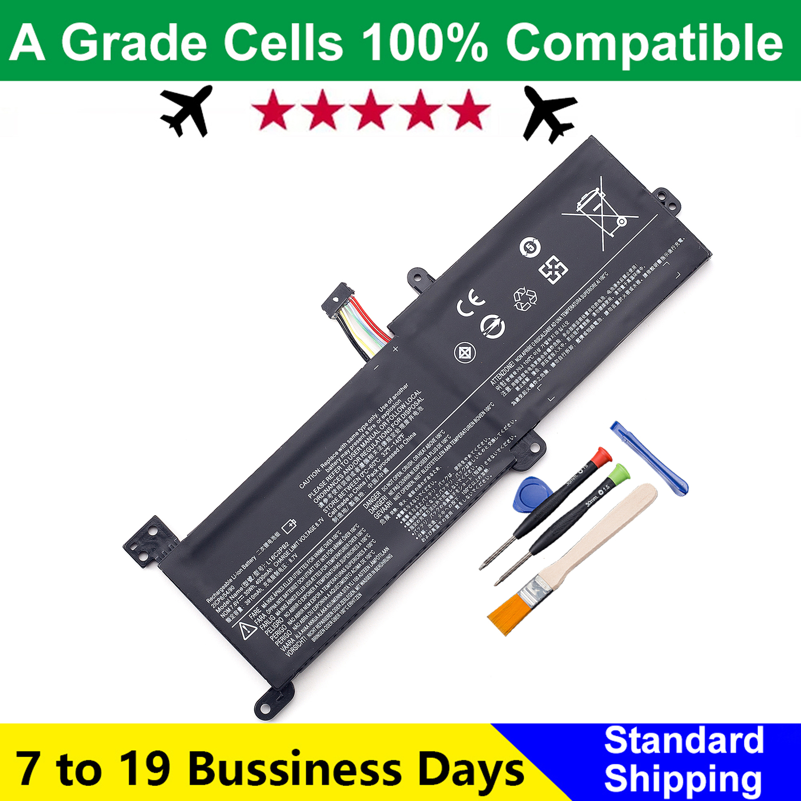 L16C2PB2 L16M2PB1 Laptop Battery For Lenovo IdeaPad 320 Series L16L2PB2 L16L2PB1