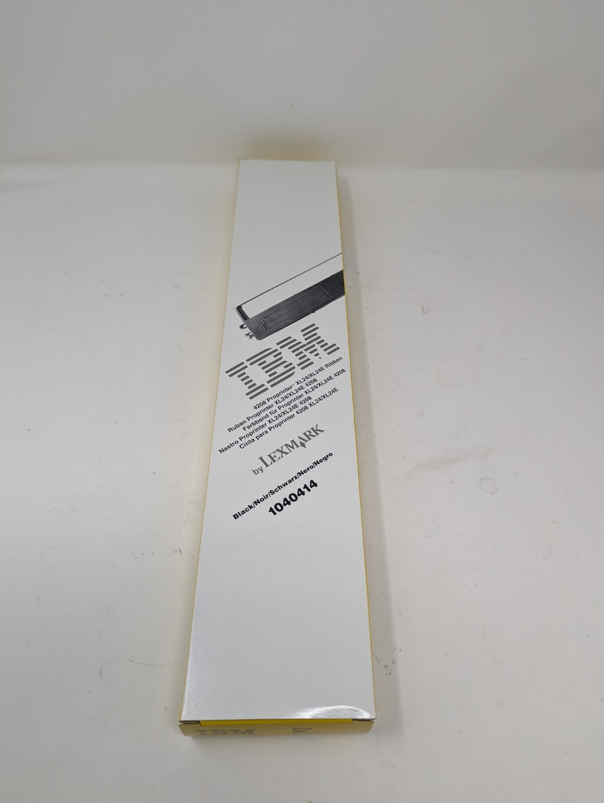 Lexmark IBM 1040414 Black Ink Ribbon for 4208 Proprinter XL24/L24E Edition