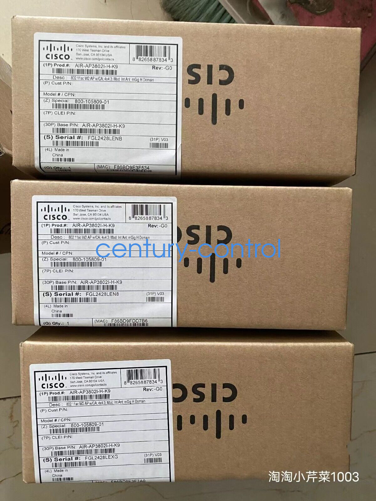 1PCS NEW AIR-AP3802I-H-K9 Wireless AP Fast shipping#DHL or FedEx