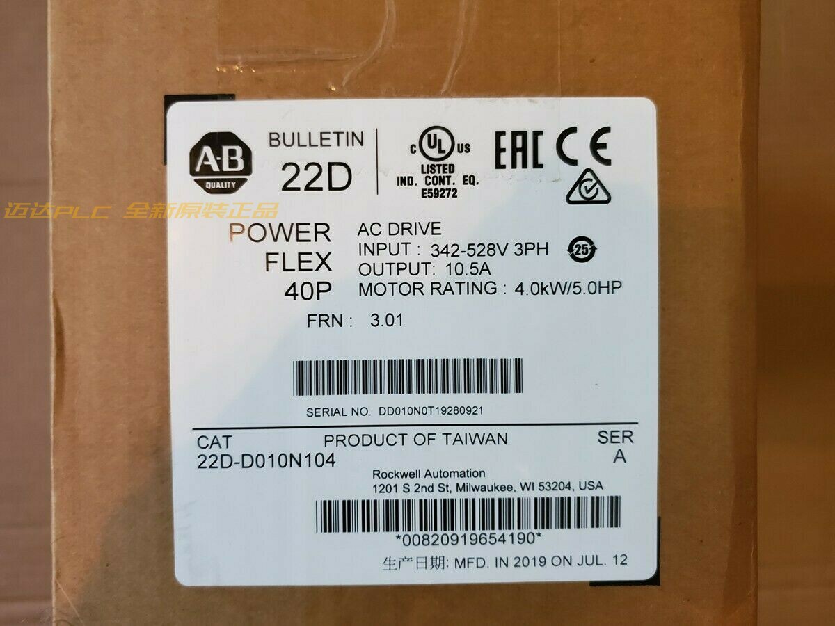 1PCS NEW 22D-D010N104 Via DHL or Fedex