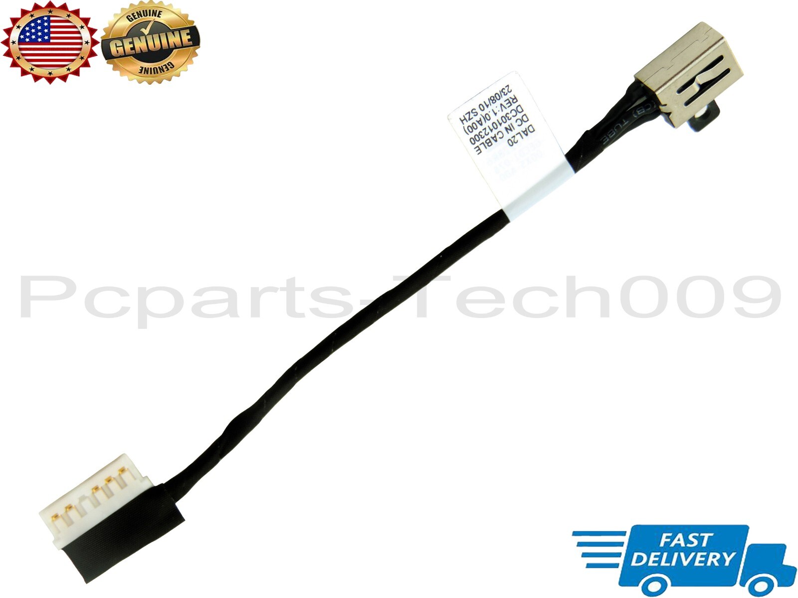 Genuine DC Power Jack Socket Cable For Dell Inspiron 15 3593 DC301011R00 0228R6