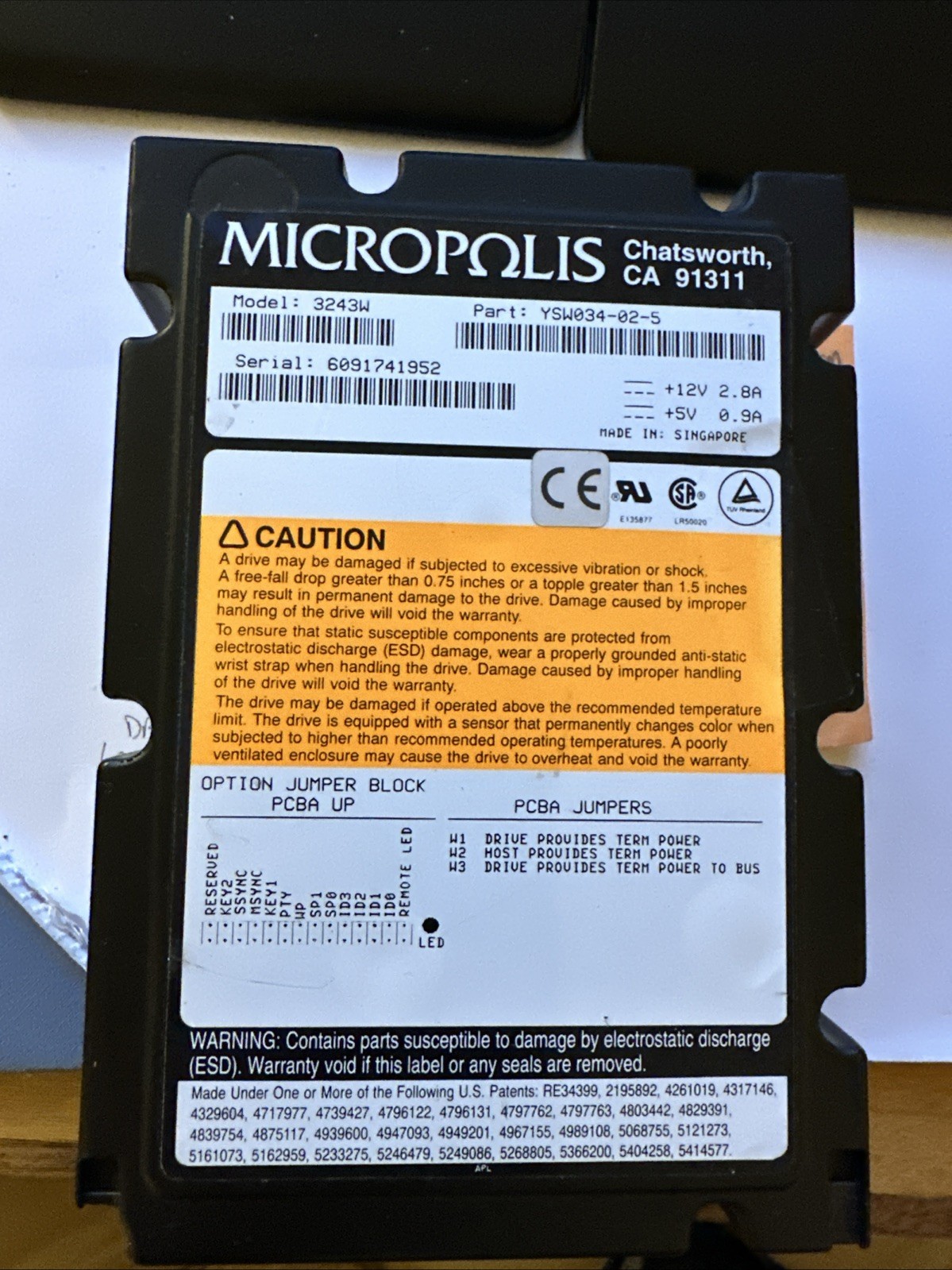 Micropolis 3243W