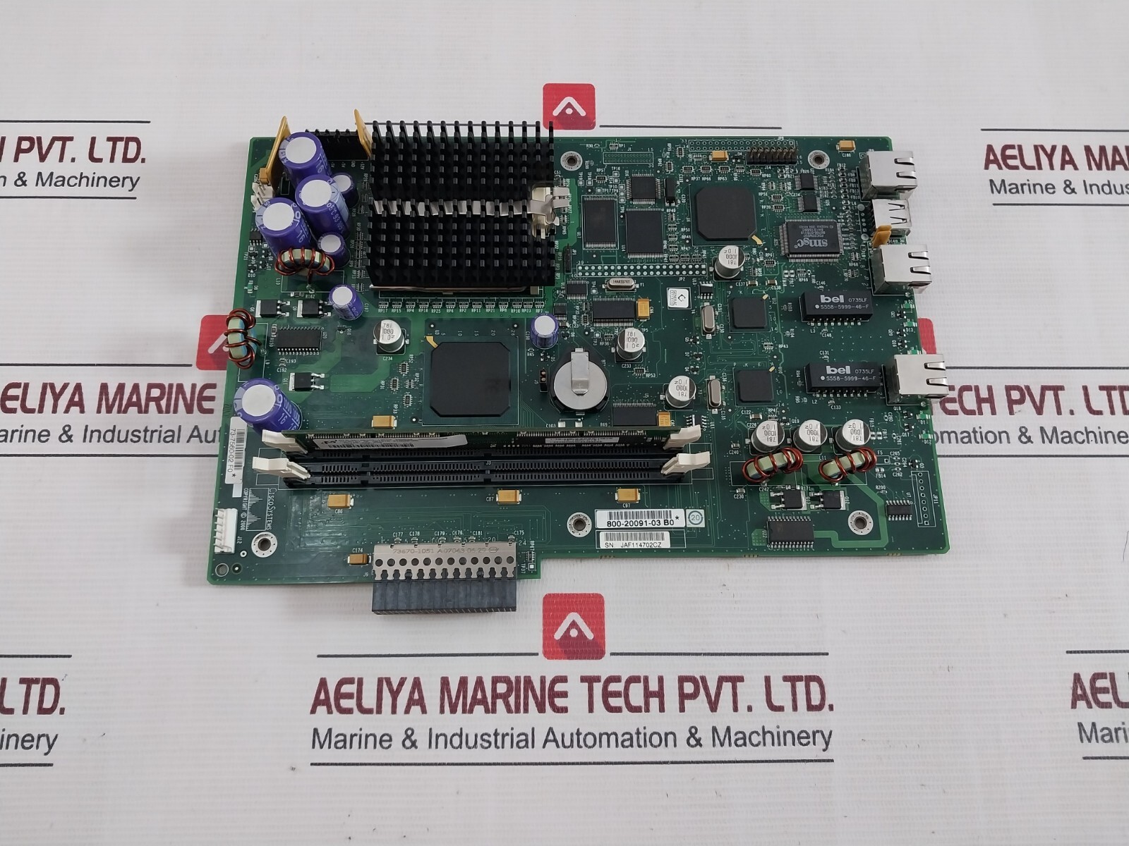CISCO SYSTEMS 73-7560-02 CPU Motherboard MT4LSDT864AG-10EG2 94V-0 100MHz 64MB