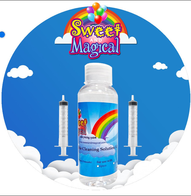 EDIBLE Inkjet Printer Cleaning Fluid for Printhead cleaning KIT