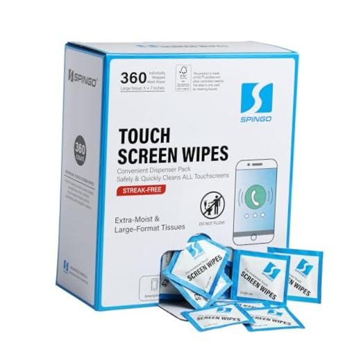 360 Count Screen Wipes, Screen Cleaner Wipes for Electronics, 360 count