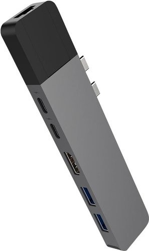 HYPER DRIVE NET 6-in-2 USB-C HUB FOR MACBOOK PRO Air HDMI 100W PD Ethernet