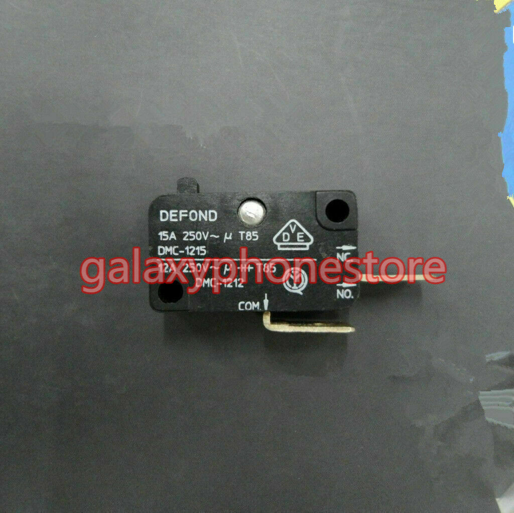 5PCS DEFOND DMC-1215 DMC-1212 Micro Limit Switch 2 Pins 15A 250VAC