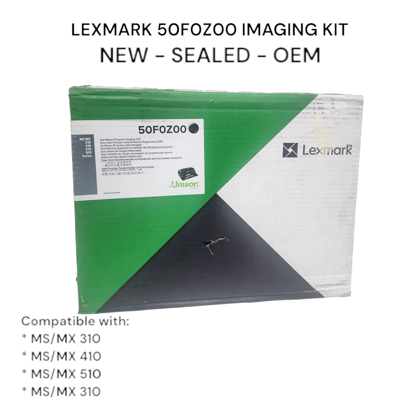 Lexmark Imaging Unit 50F0Z00 | SEALED - NEW - OEM |