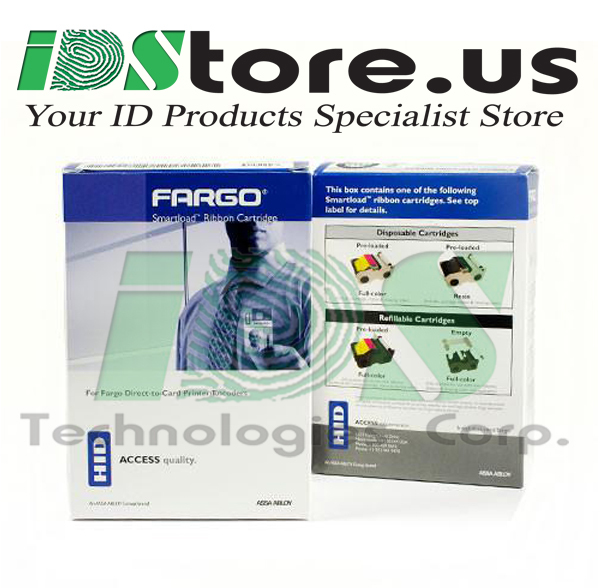 Fargo 45031 DTC1000 DTC1250e YMCKOK Color Ribbon Kit 250 Prints - Replaces 45010