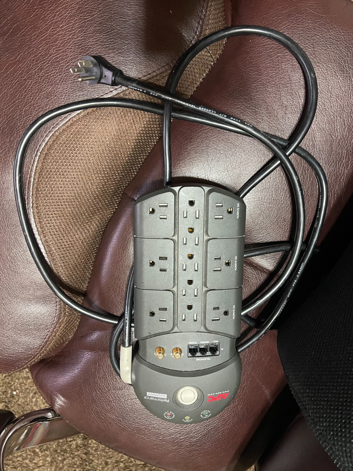 APC Performance Surgearrest 120v - 10FT Cord w/Splitter Coax