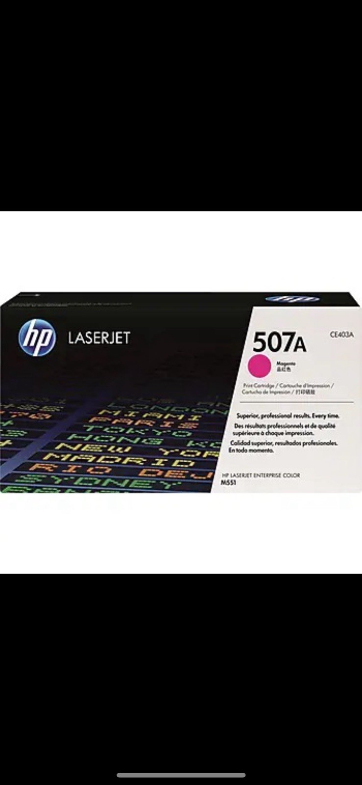 HP Laserjet 507A Magenta
