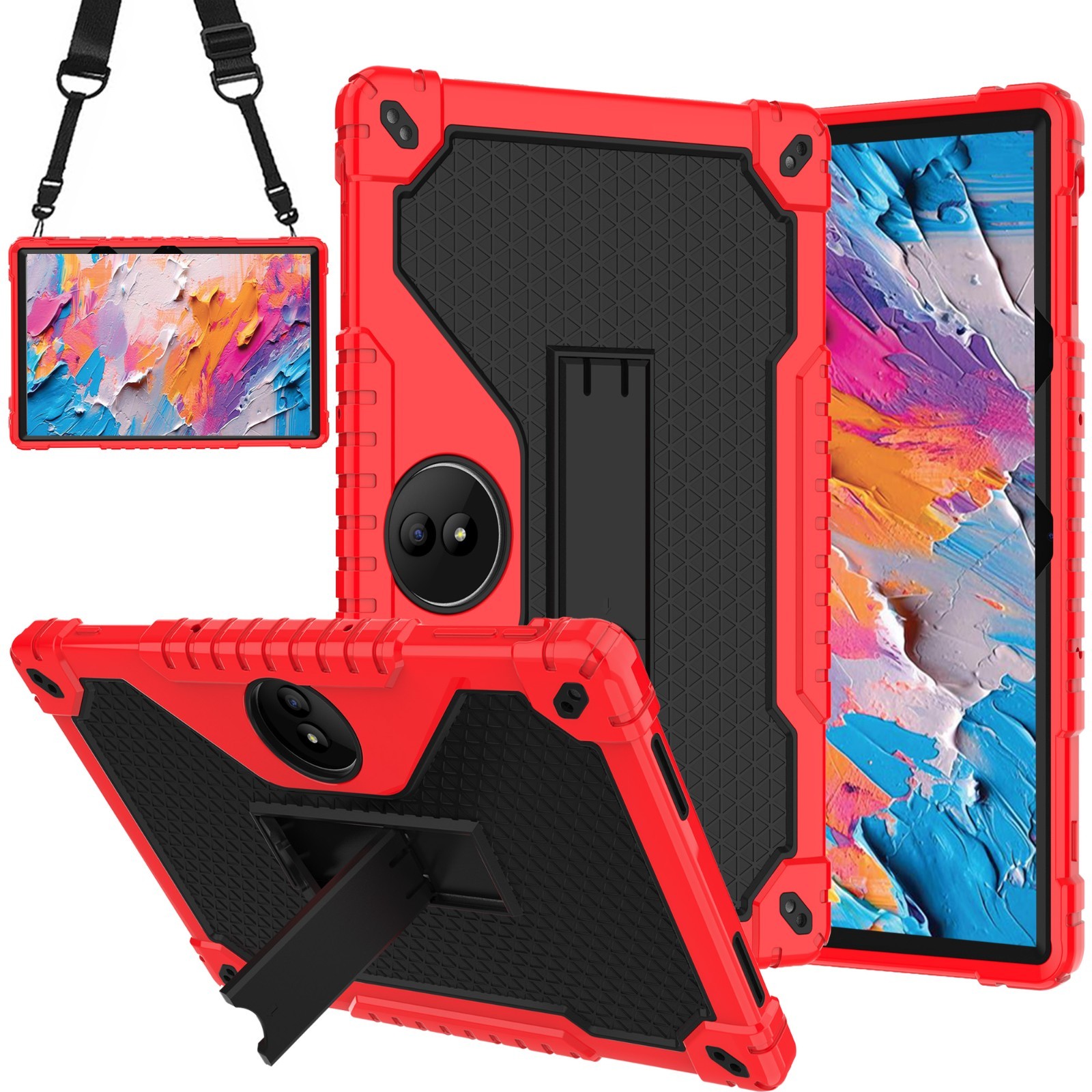 For TCL NXTPAPER 11 Plus Case Heavy Duty Shockproof Kickstand Protective Cover