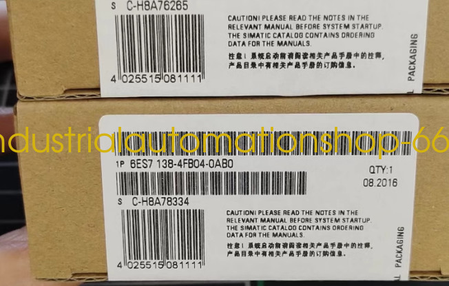 1PC New SIEMENS 6ES7138-4FB04-0AB0 PROFISAFE MODULE Via DHL or FedEX