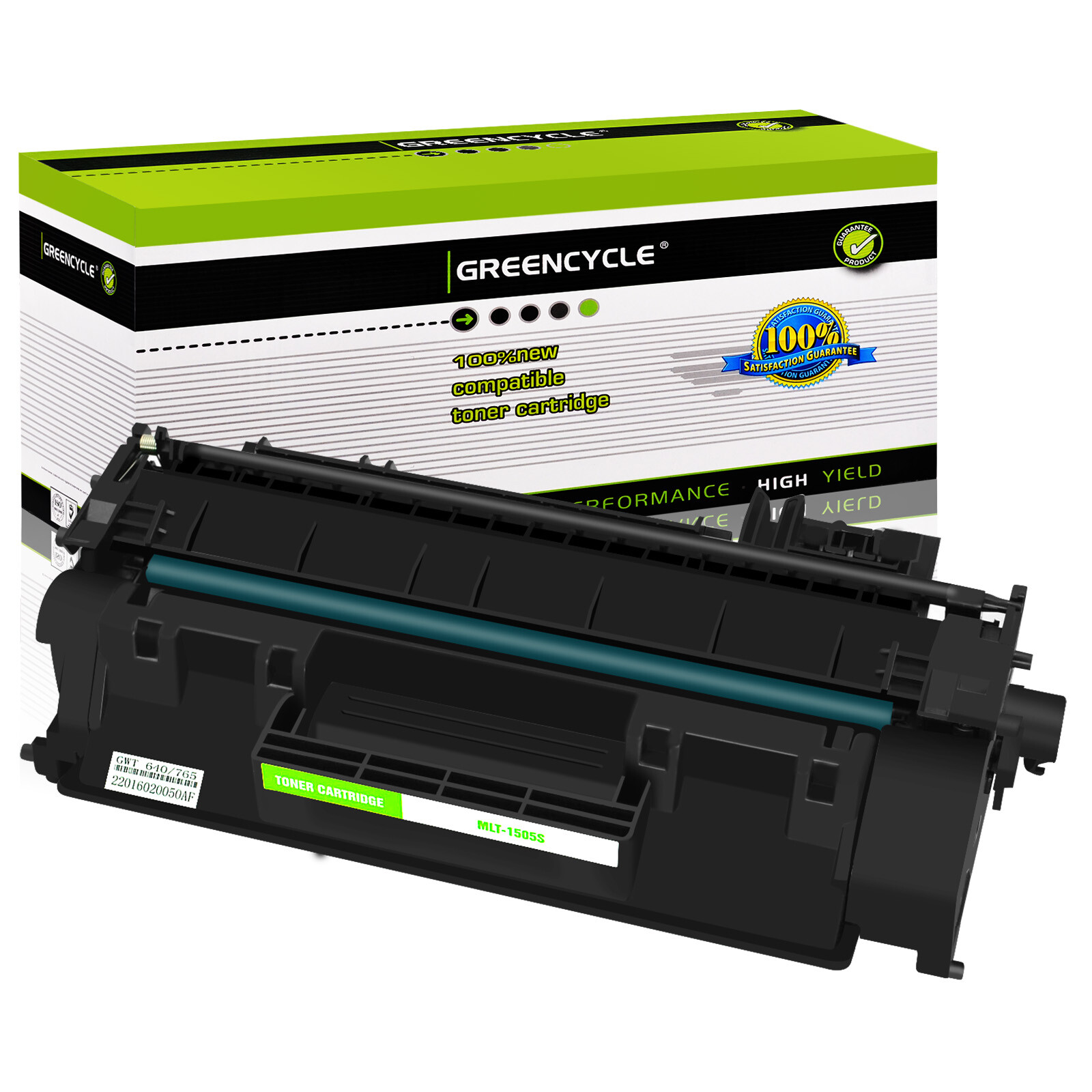 GREENCYCLE CF280A 80A Toner Cartridge Fit for HP LaserJet Pro 400 M401dne M401dw