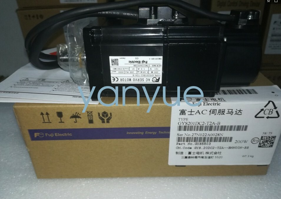 1PCS Fuji GYS201DC2-T2A-B Servo Drive new via FedEx or DHL