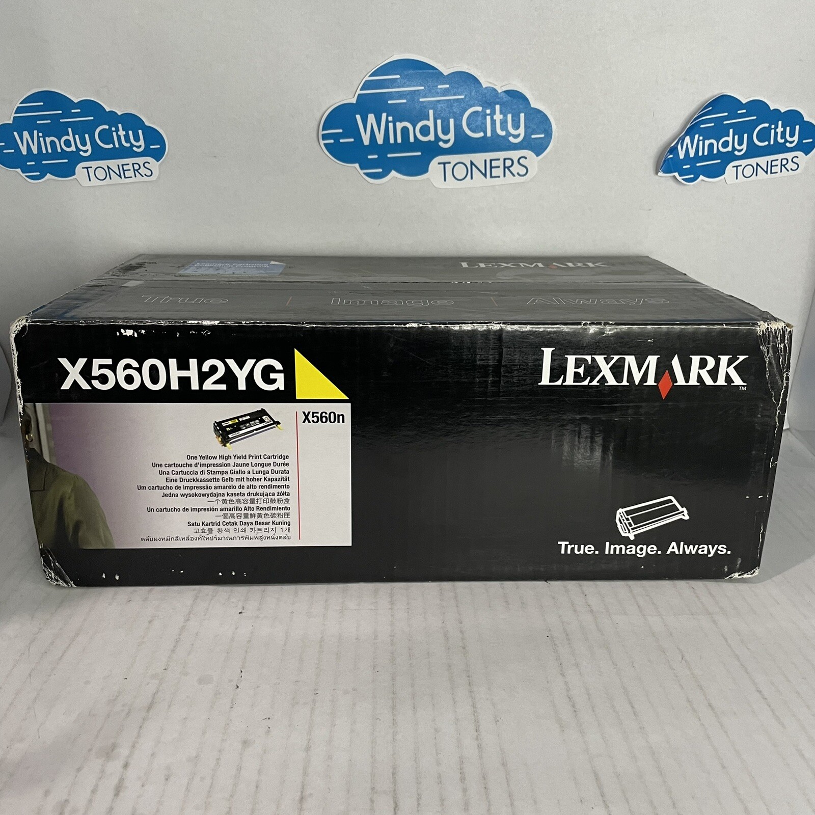 Genuine Lexmark X560H2YG Yellow High Yield Print Cartridge for X560n New