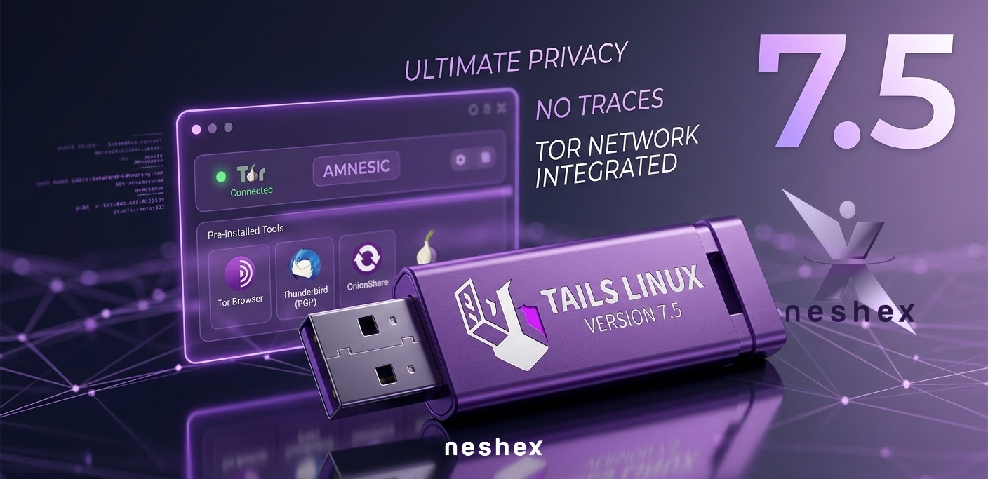 Tails Linux 7.5 Latest Bootable USB Flash Drive