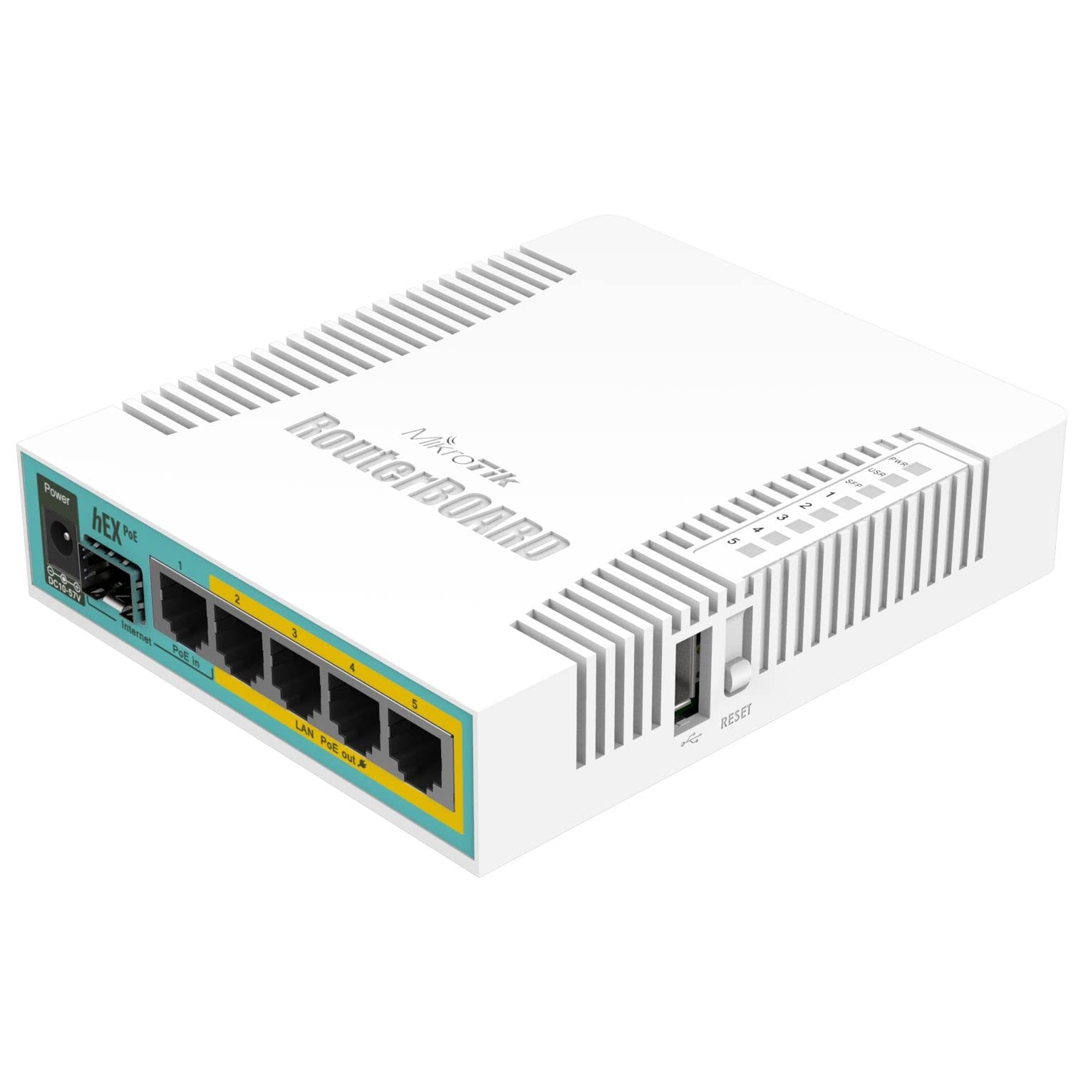 Mikrotik Routerboard hEX RB960PGS 128MB Router Gigabit 5 Ports PoE in