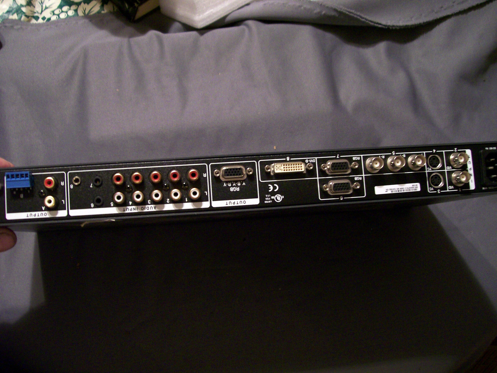 EXTRON IN1508 SCALING PRESENTATION SWITCH WITHOUT POWER CORD