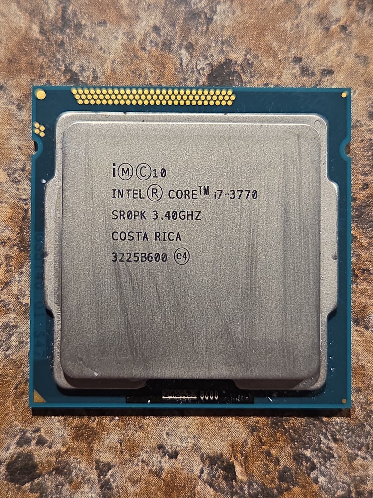 Intel Core i7-3770 3.4GHz 4-Core 8MB Cache LGA 1155 Processor SR0PK