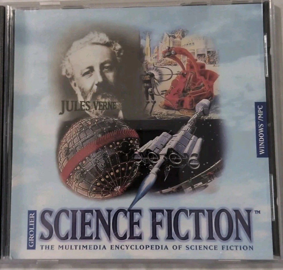 Grolier Science Fiction Windows/Mac PC CD ROM Version 1.0