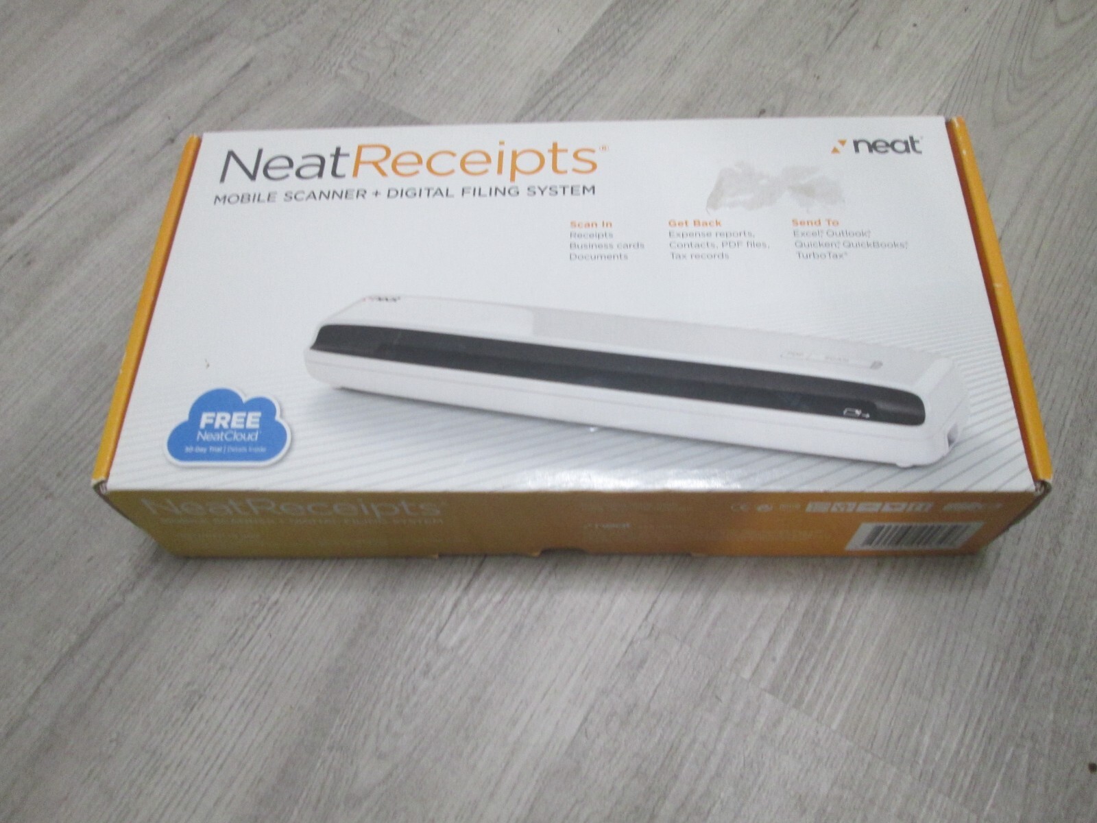 Brand New NeatReceipts Mobile Scanner + Digital Filing System, NM-1000