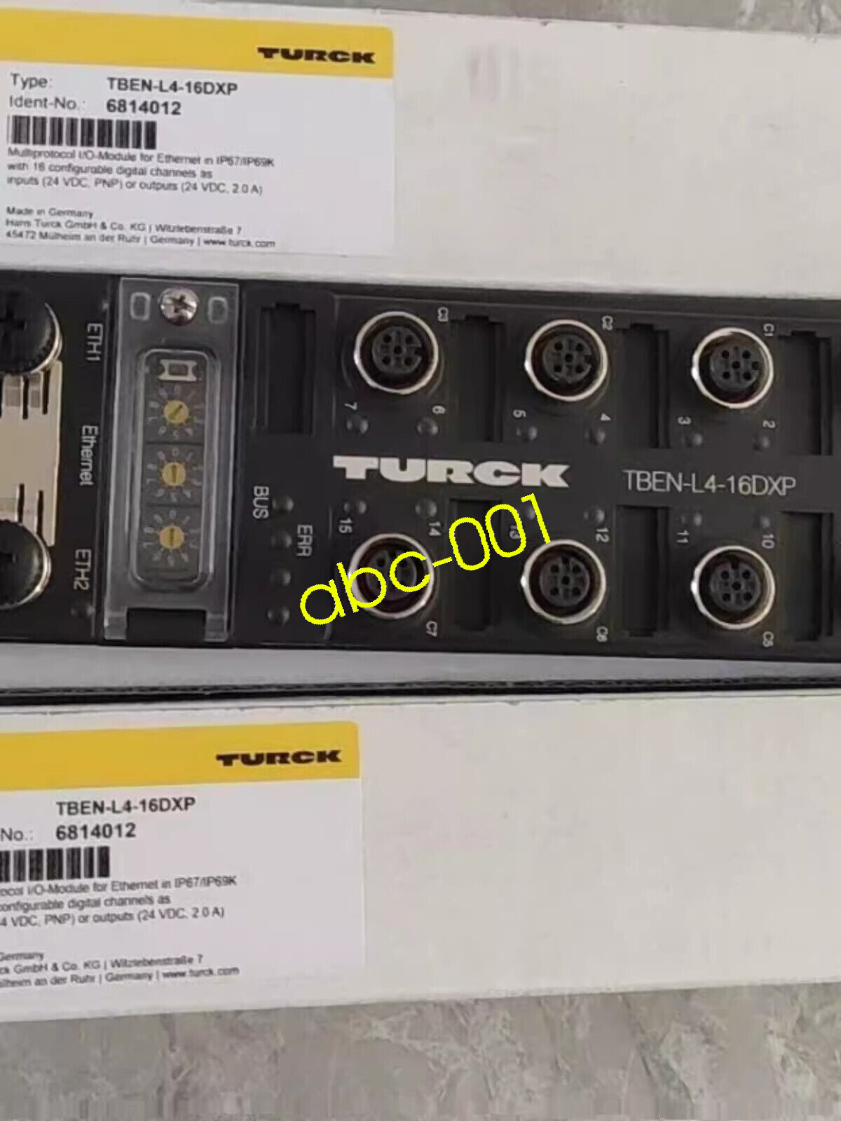 1pcs TURCK TBEN-L4-16DXP Multiprotocol I/O Module DHL/FedEx