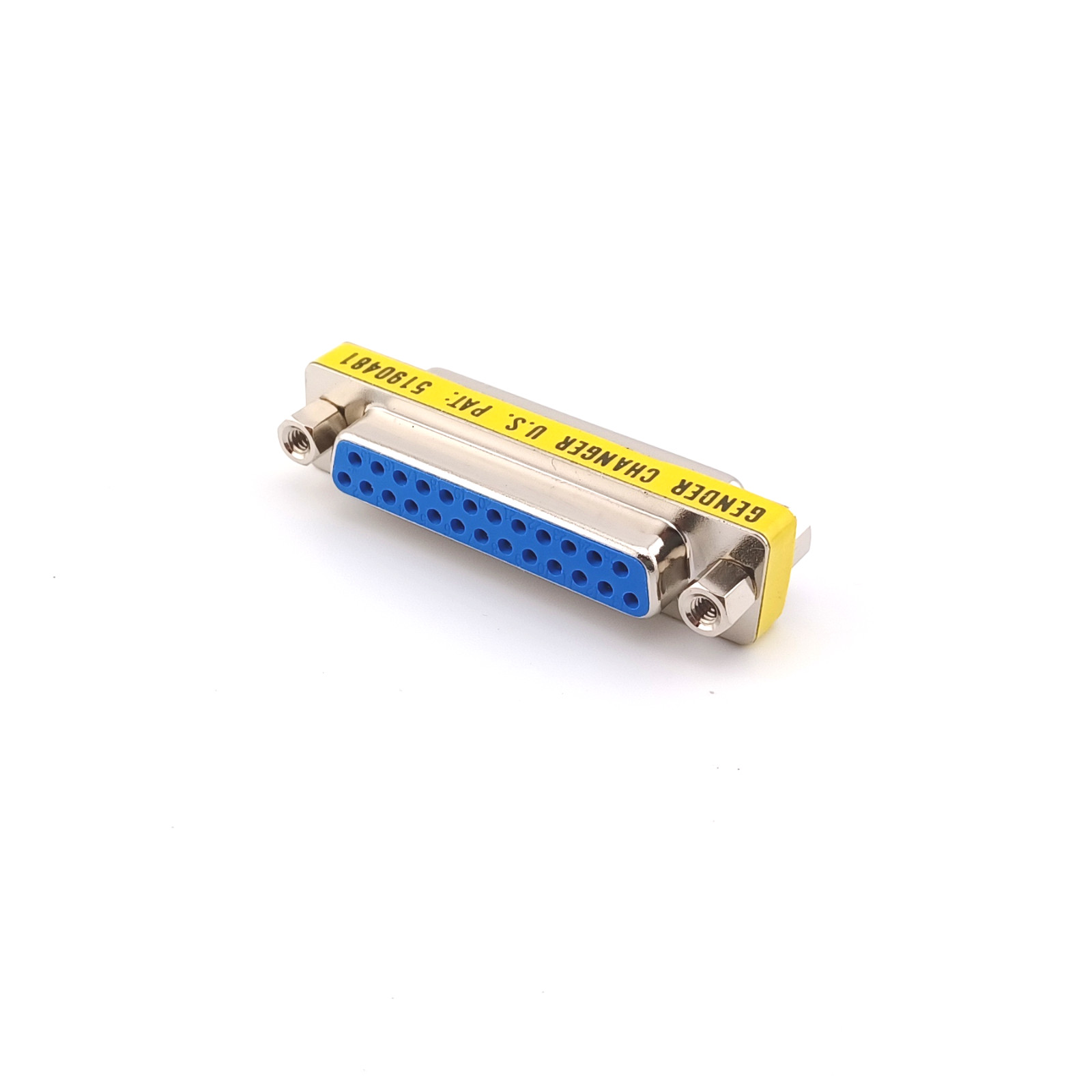 MANHATTAN DB25 GENDER CHANGER FEMALE TO FEMALE COUPLE ADAPTER NEW