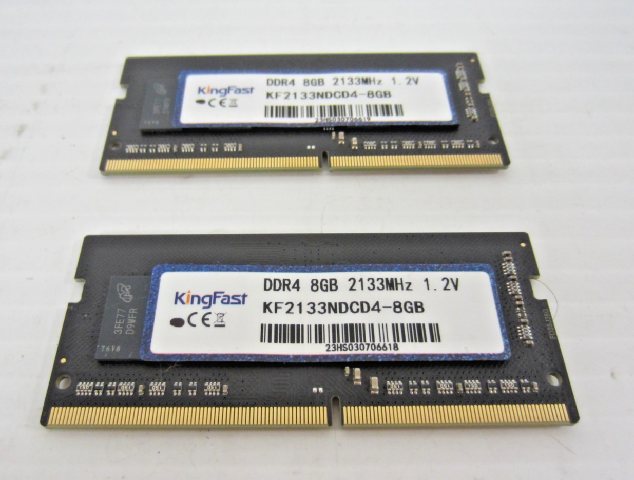 KingFast 16GB (2x8GB) RAM DDR4 2133MHz SODIMM Memory RAM KIT KF2133NDCD4-8GB