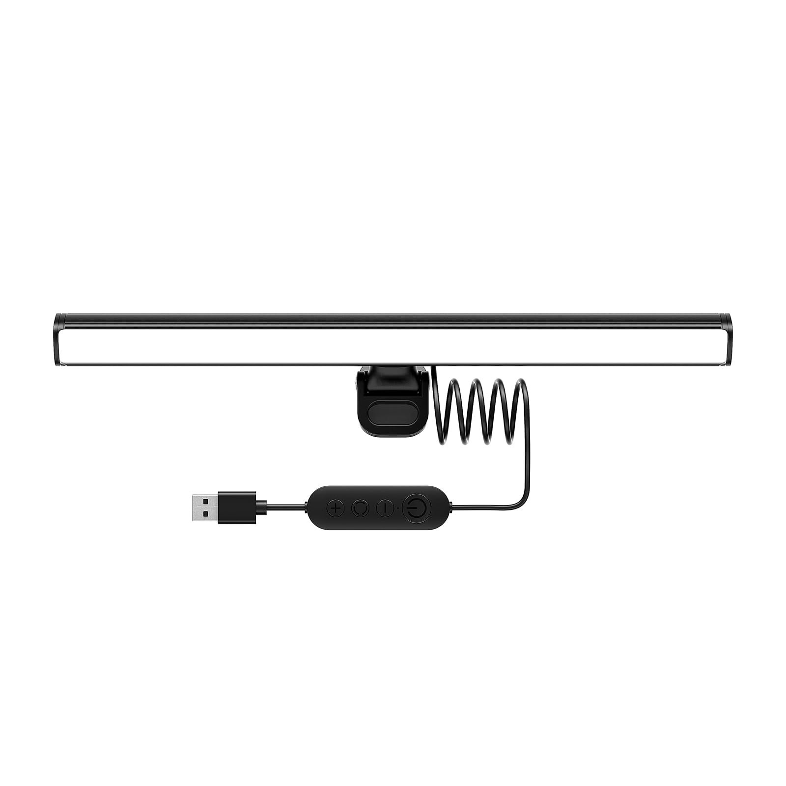 Mini Laptop Monitor Light - Adjustable Brightness & Color Temperature LED Task L