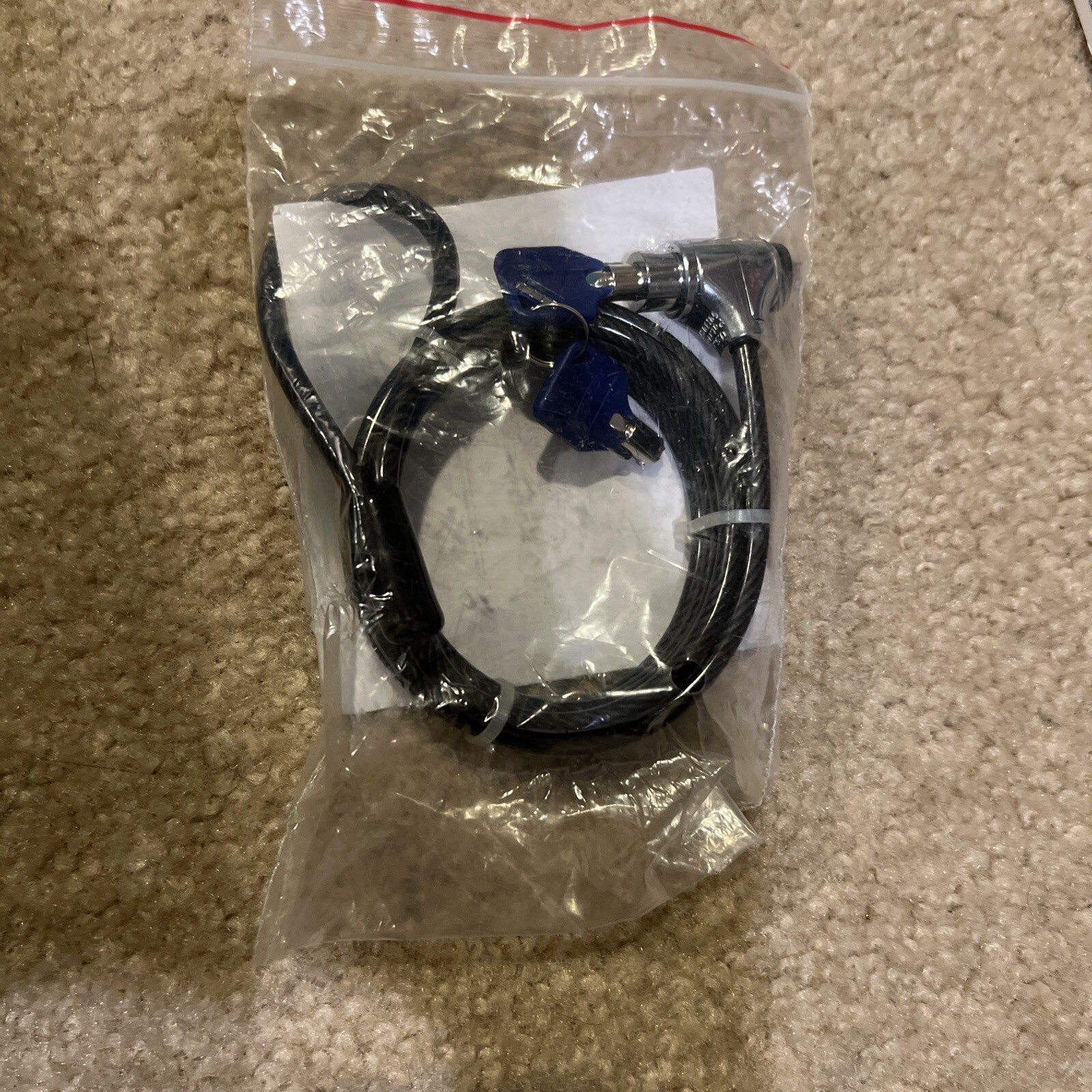Codi Key Cable Lock w/Two Keys 6.5 feet length Brand New