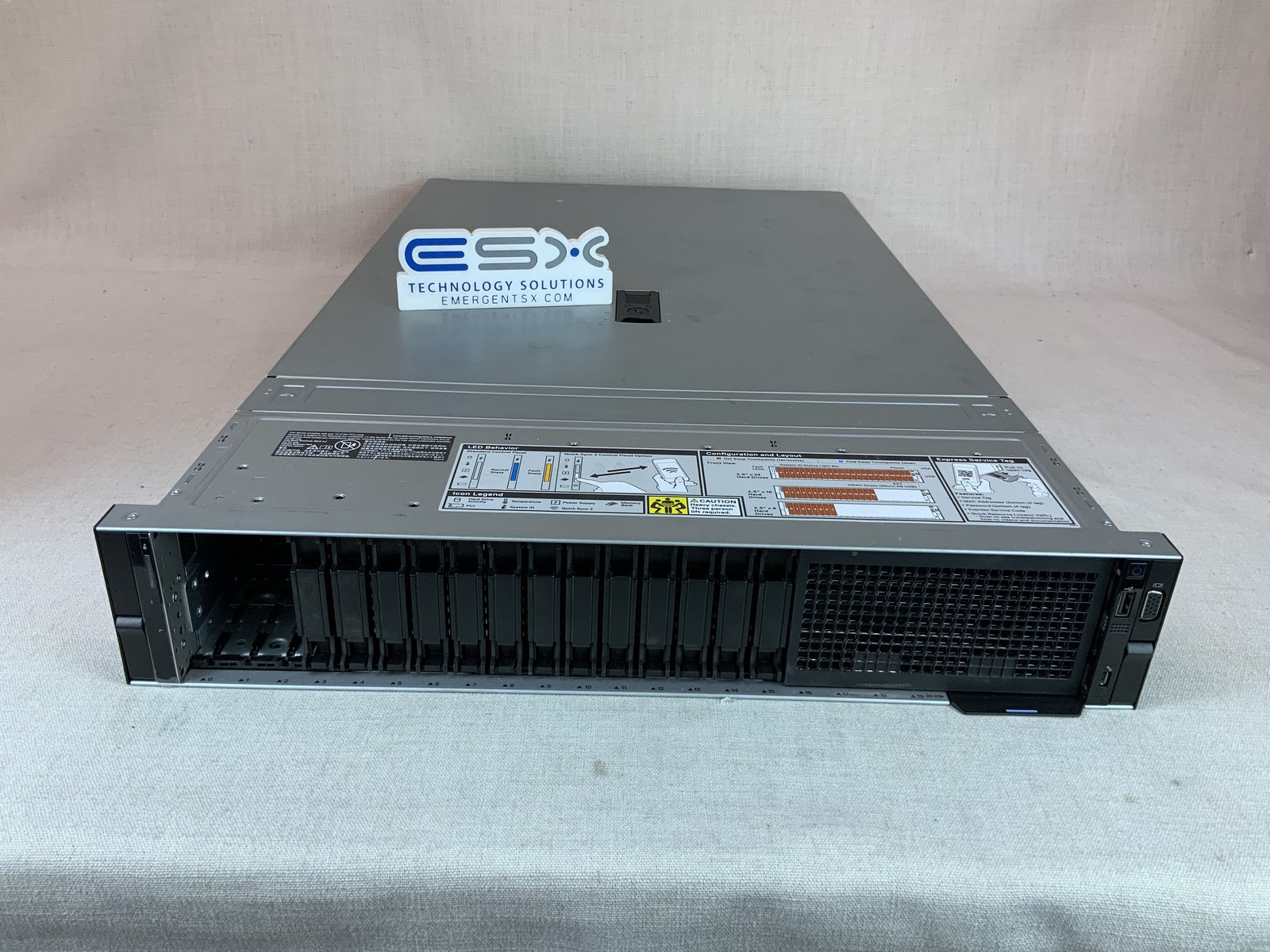 Dell PowerEdge R750 OEMR 16x 2.5" 2U CTO Server - 2x Heatsink, H745, 2x 800W