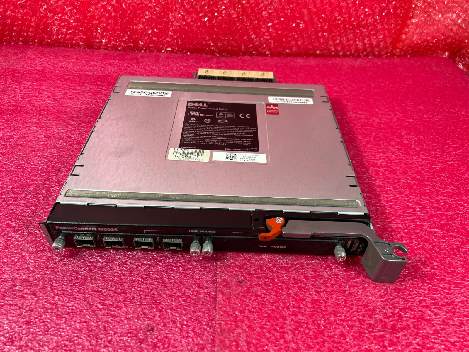 1 Pc Dell PowerConnect M8024 sfp module