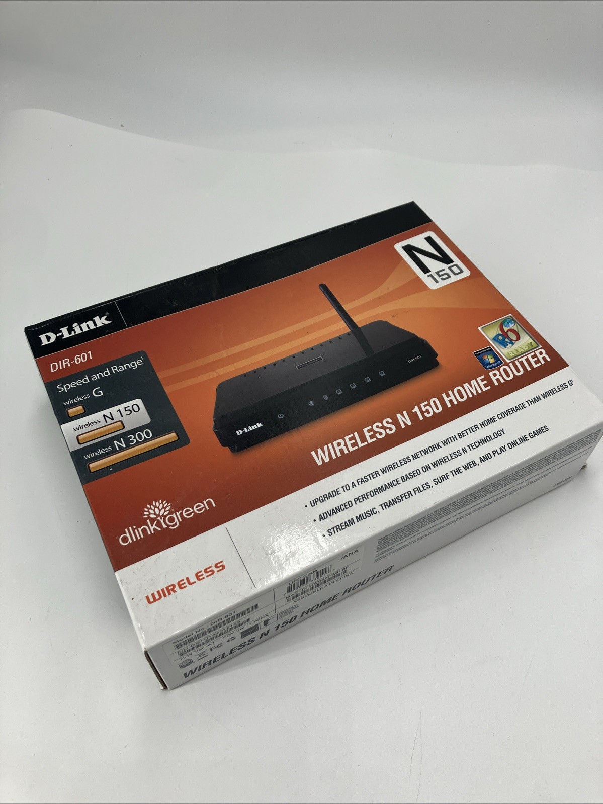 D-Link DIR-601 150Mbps Wireless-N WiFi 4-Port Internet Home Router w/ Firewall