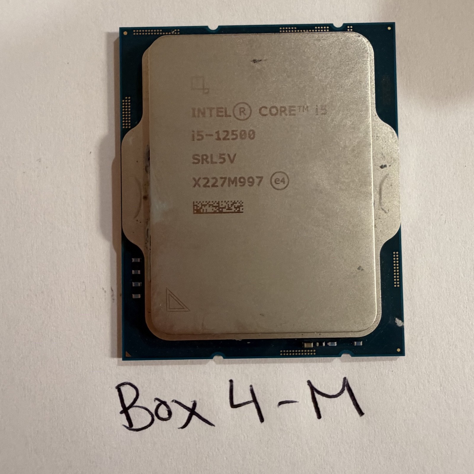 Intel Core i5-12500 SRL5V 3.0GHz 6-Core 12-Thread LGA 1700 CPU (Turbo 4.6GHz)