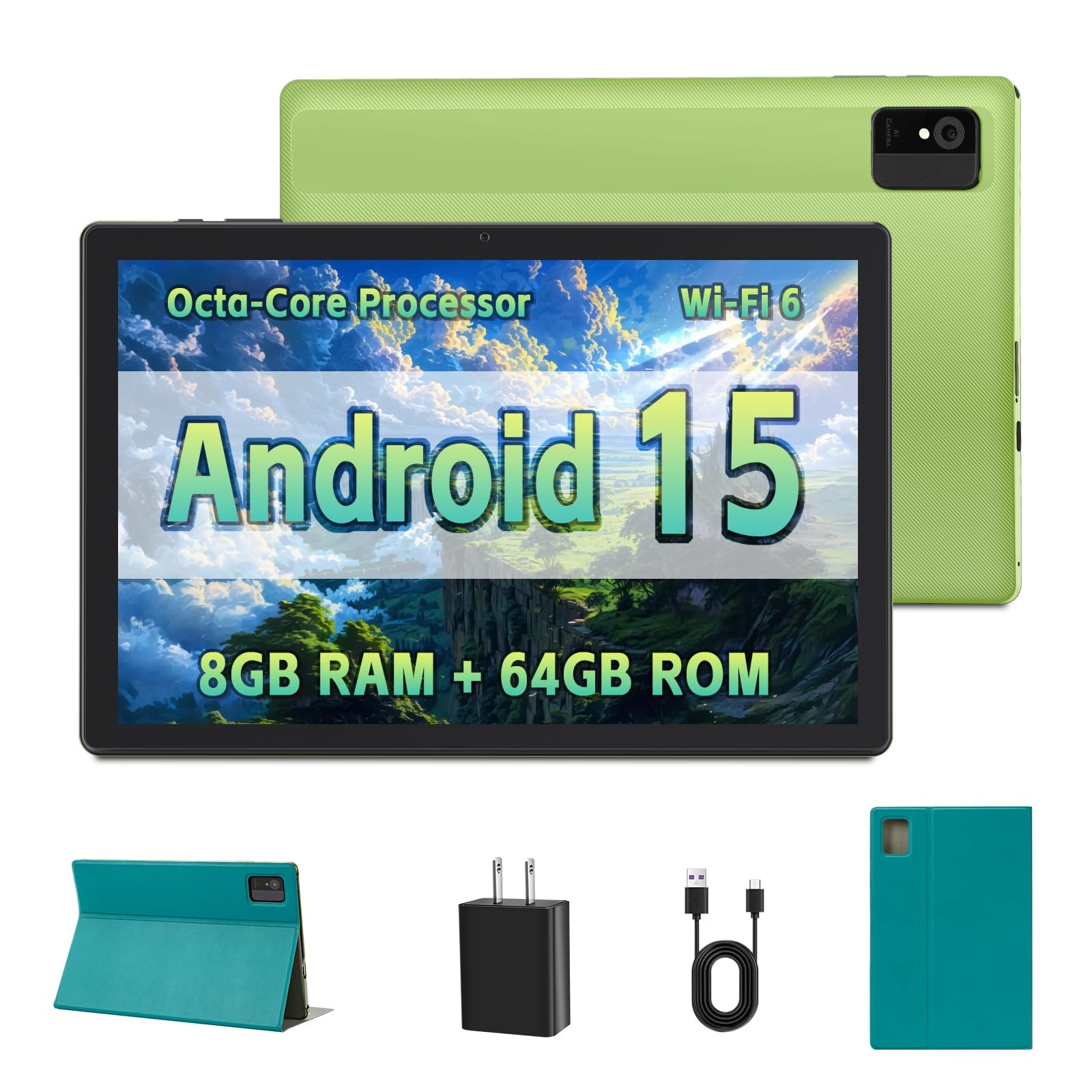 paitanry Tablet 10 Inch – Android 15 Tablets for Adults – GMS Certified Tablet